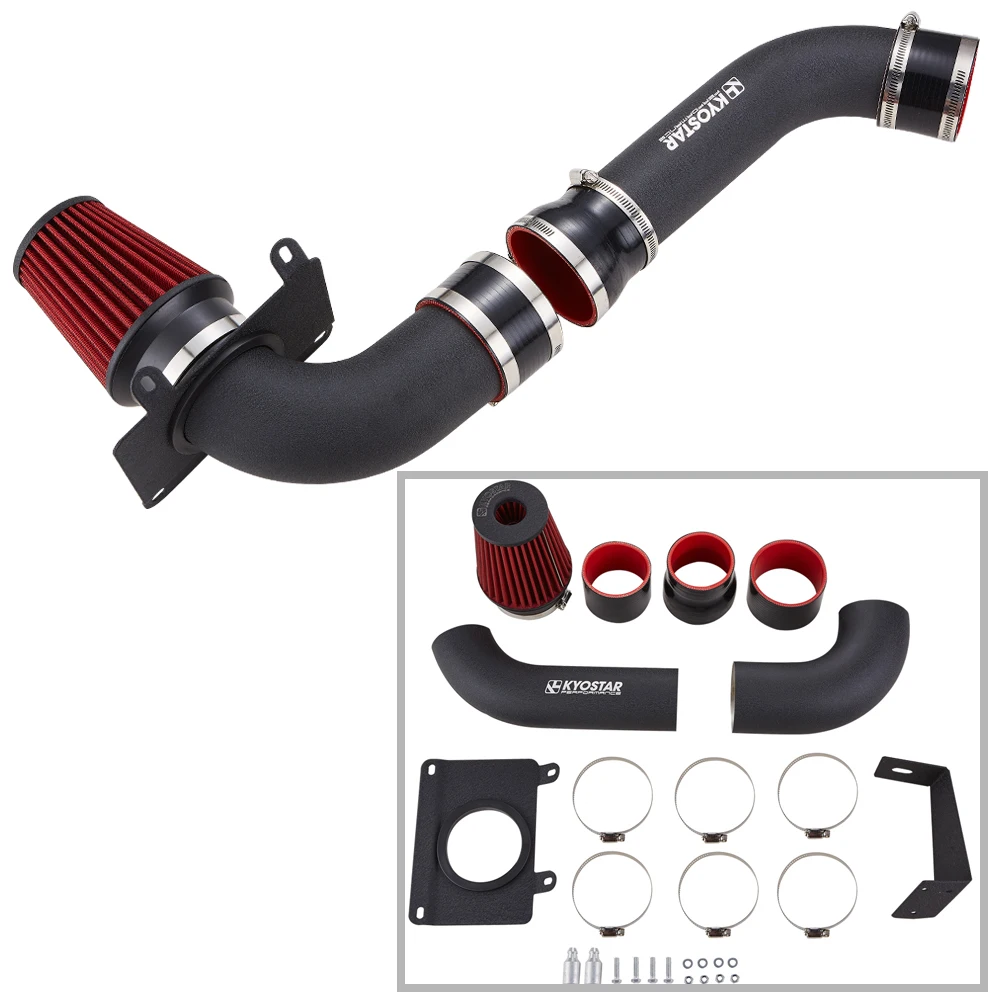 RED 1987-1993 FORD MUSTANG 5.0 5.0 GT LX COLD AIR INTAKE KIT INDUCTION SYSTEMS 
