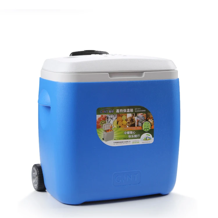 28l Hot Selling Plastic Fish Cooler Box Coolers For Outdoor Picnic