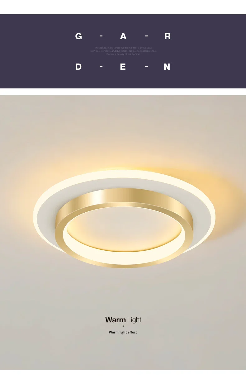 product minimalist corridor nordic entryway foyer cloakroom creative personality led warm white dimmable ceiling light-7