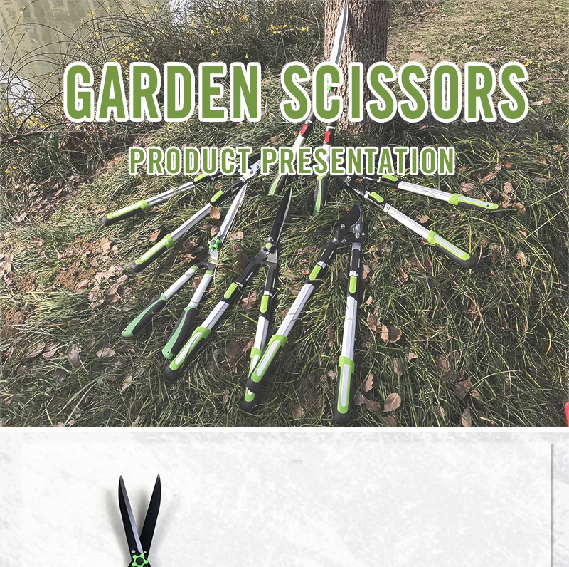 High Quality Large Garden Hand Hedge Long Handled Grass ...