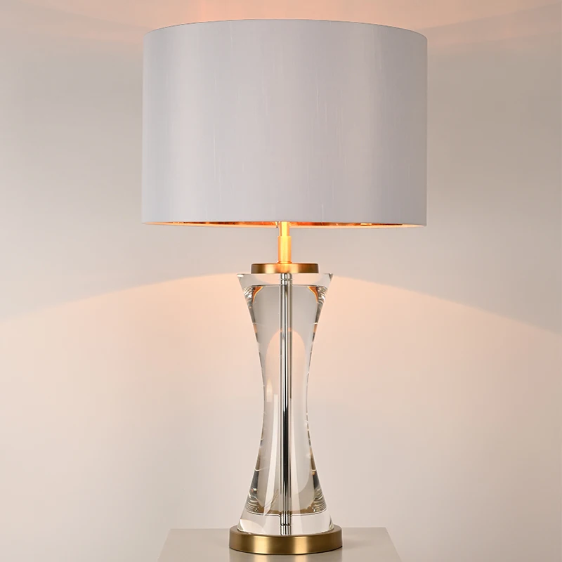 Modern Bedroom Sets European Style decorative Crystal table lamp