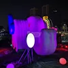 Popular Inflatable Elephant Animal Model Outdoor Light Objects for Events