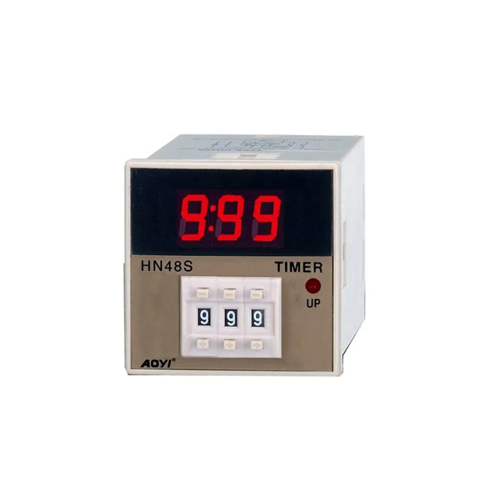 0.1s99hour Digital Twin Timer Dh48ss Time Delay Relay Buy Dh48ss