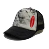 Manufacturers customized digital print LOGO graffiti wind sunshade hat European and American outdoor sun protection trucker cap