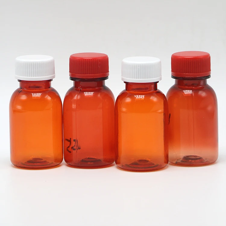 20ml/cc Pet Plastic Liquid Bottle With Insert Leakage Proof Liquid