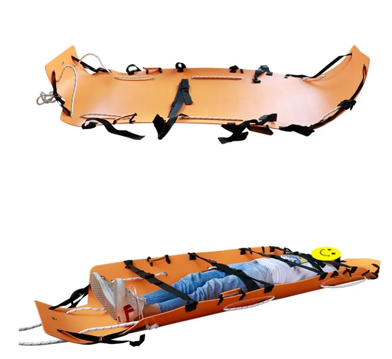 Fire Rescue Stretcher Emergency Rescue Pvc Plastic Multifunction Roll Stretcher Safety Rescue ...