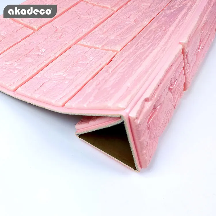 Latest designs foam classic 3D XPE foam wall sticker self adhesive film contact paper for children room