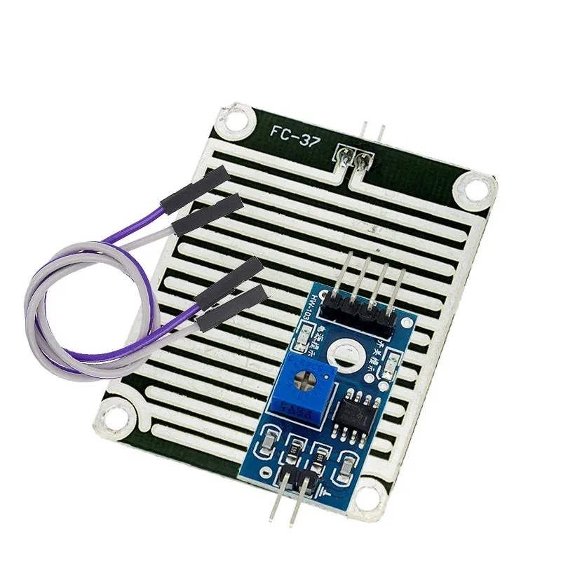 Raindrop Sensor Module Type Weather raindrop module/sensor large area raindrops rain module/sensor ...