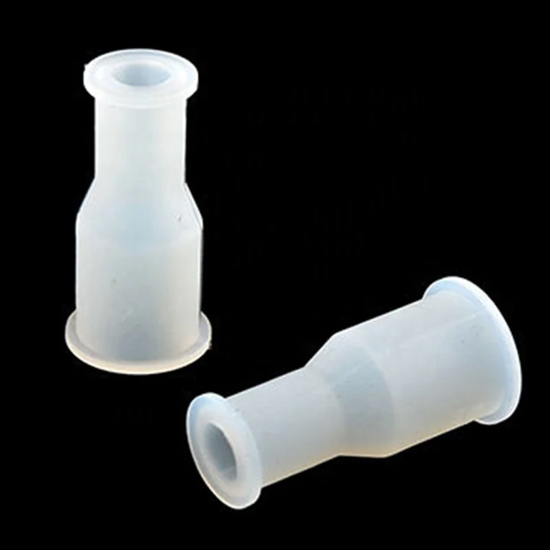 medical oxygen connectors clear connector rubber boot