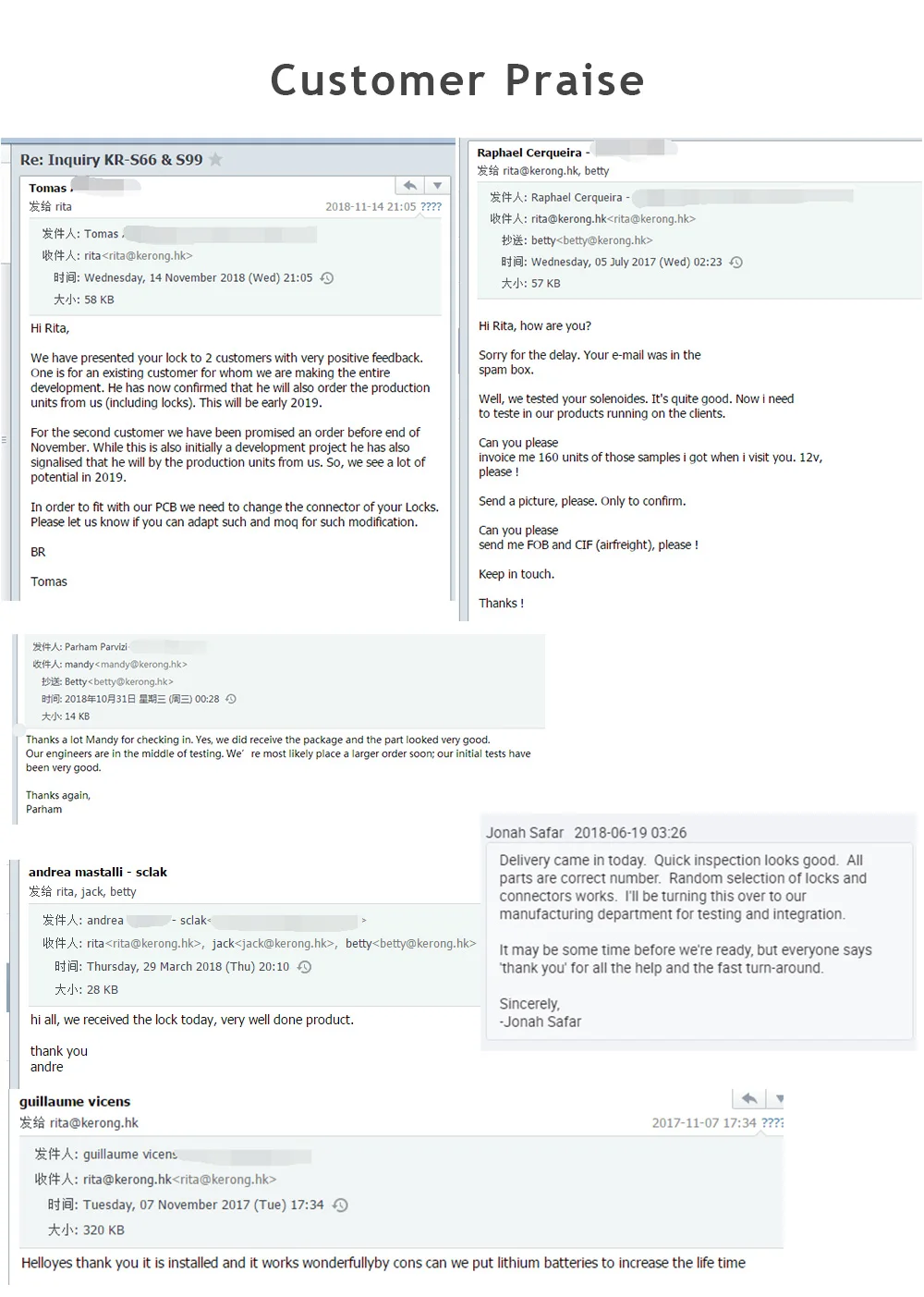 F_cabinet door electric lock 