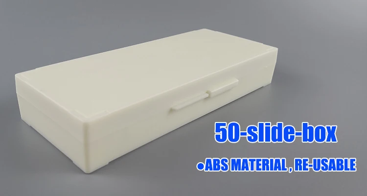 Durable PC & ABS Customizable OEM Microscope Slide Storage Box Micro ...