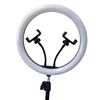 Dimmable USB LED Studio Camera Ring Light Lamp Photo Phones Bracket With Tripod Stand+Adjust Brightness Photography Selfie Light