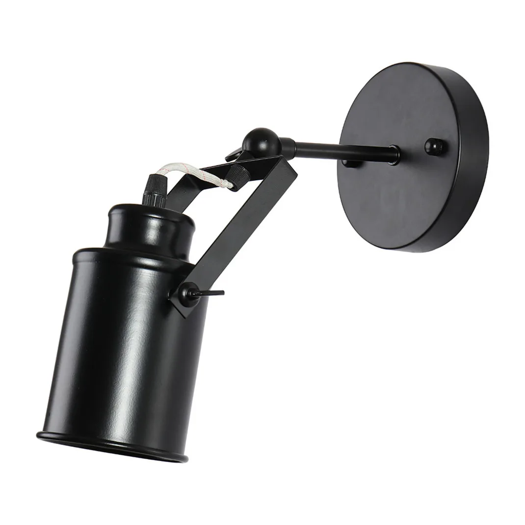 Personality Hotel Kitchen Simplicity Black Wall Mounted Light Fixture