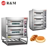 2 deck 4 trays bakery equipment Commercial bread machine bake in oven bread making oven baking macine