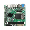 OEM intel H81 LGA1150 DDR3 embedded ATX 2 LAN port 14 USB industrial computer mini itx pc motherboard with gpio