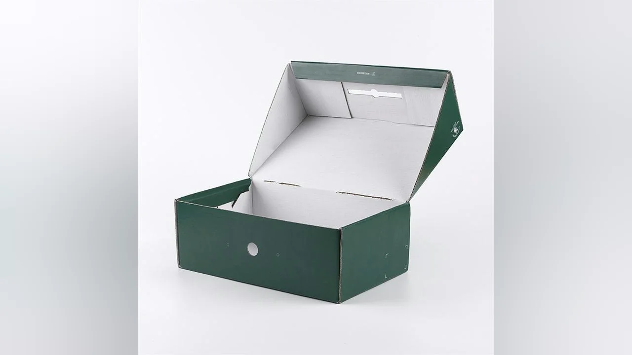 定制的鞋子包装瓦楞纸板纸盒