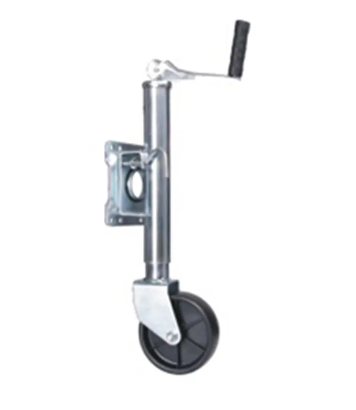 Piedi Stabilizzatori Per Rimorchio Wiltec - 2 Pezzi, Lunghezza 700 Mm, Diametro 48 Mm, Con Morsa Di Fissaggio