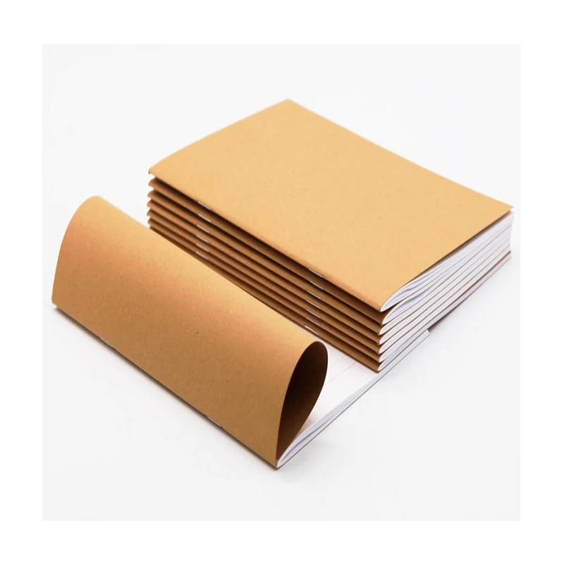 
Customized size customized LOGO kraft paper notebook 