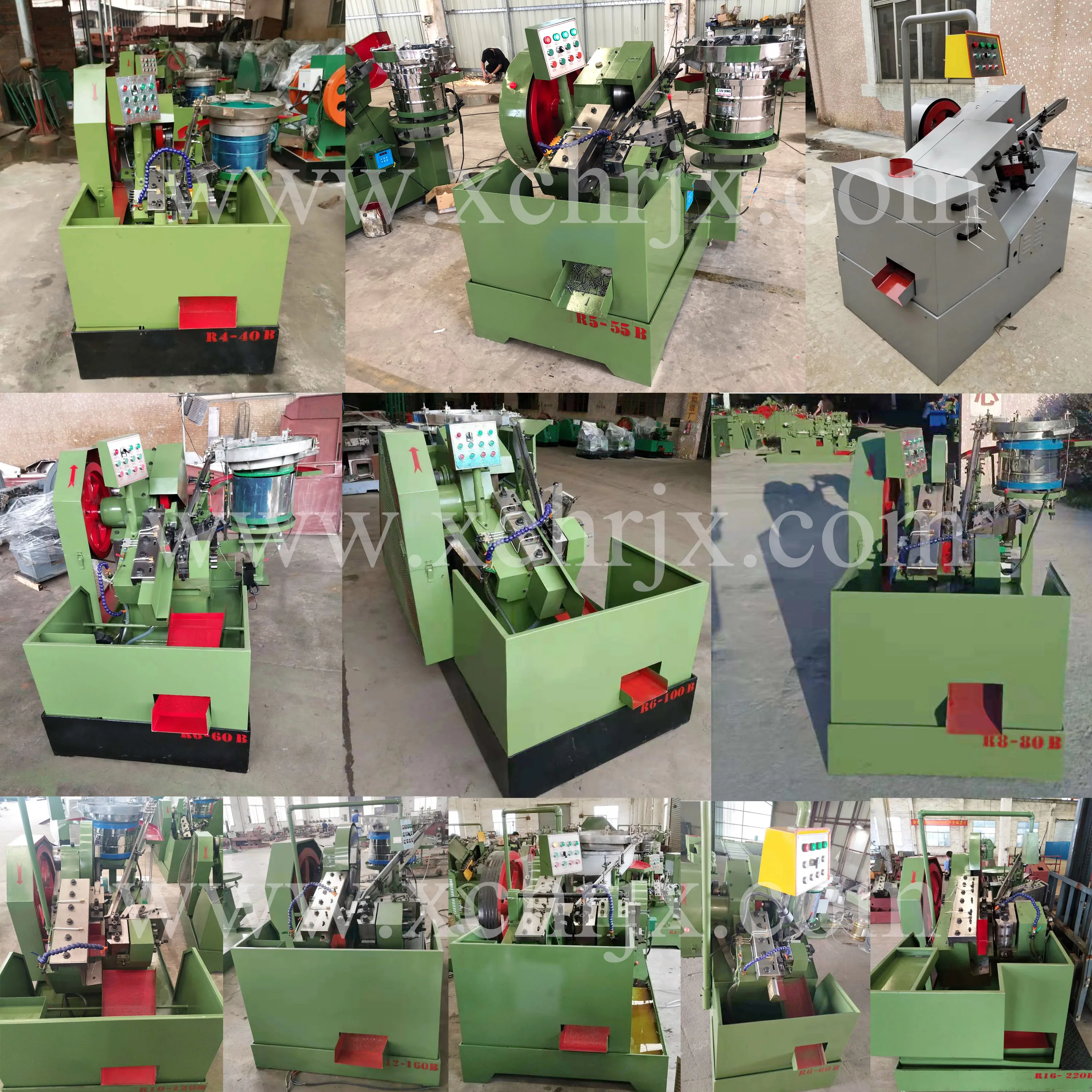 Multifunction Hydraulic Screw Nut Bolt Making Thread Rolling Machine