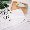 Microfiber pano limpio wiping cloth with silk screen printed logo