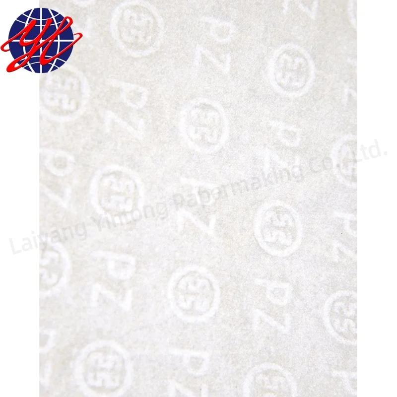 Security Paper With Uv Fibers And Customized Watermark In China