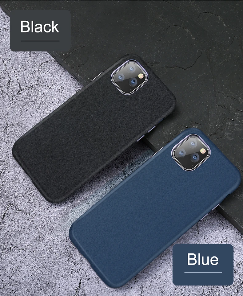 Joyroom leather PC Case Cover For iPhone 11 Phone Case