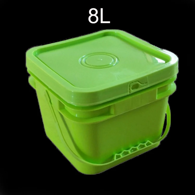 Factory Wholesale 12l Square Plastic Bucket With Lid Buy Plastic