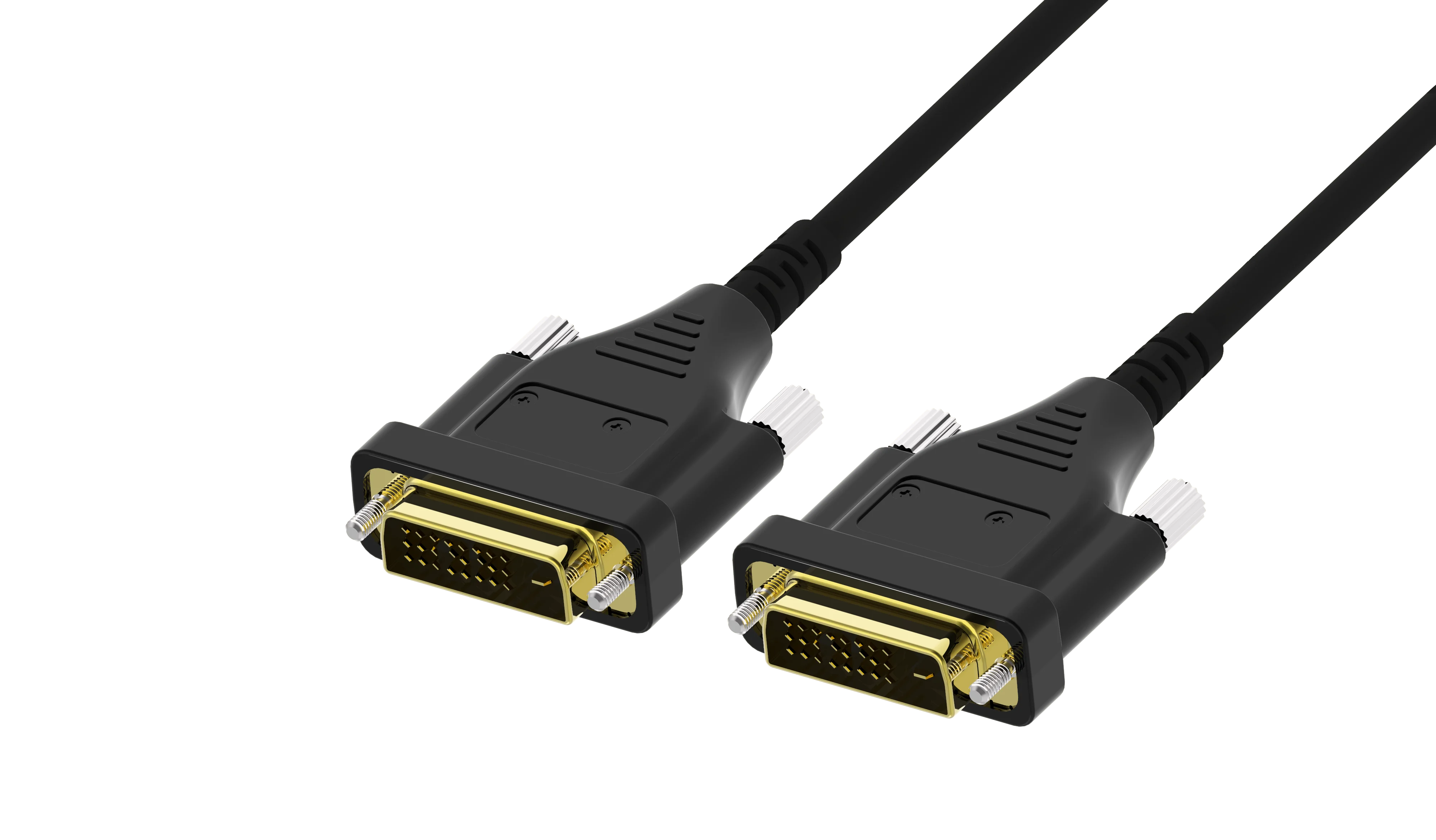 双链路 dvi 转 dvi 主动式光缆月 k aoc 光纤数字视频接口电缆