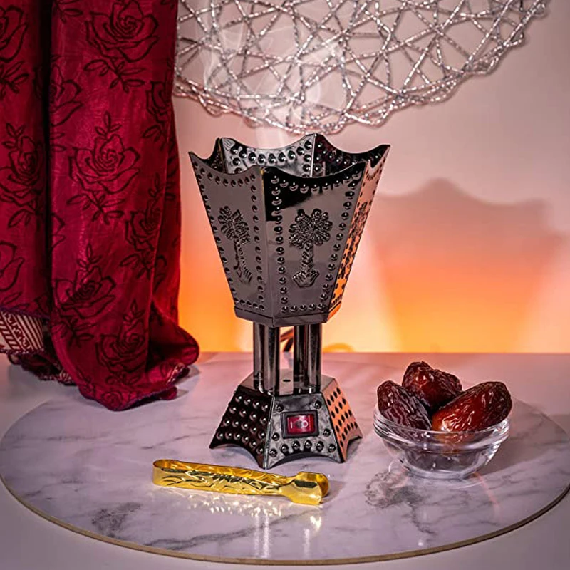 Middle East Gilded Incense Burner Incese Burner Bakhor Classic Four