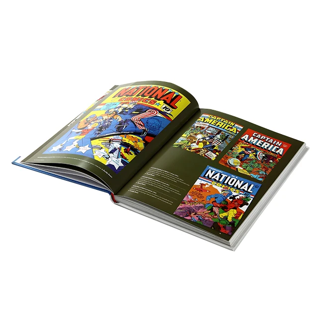 High Quality Cheap Comic Color Book Printing Hardcover Manufacturer