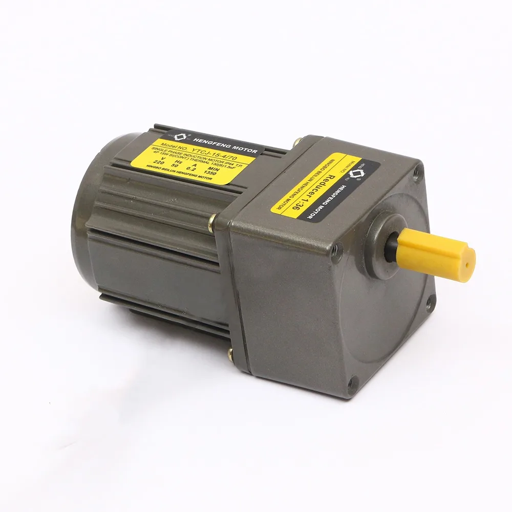 Ac Motor 25w 80mm 100/200rpm 4poles Reversible Small Ac Gear Motor With