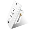Factory direct sale Smart Home WIFI Socket US Standard Controlled by Mobile Phone App for Hotel Home Automation