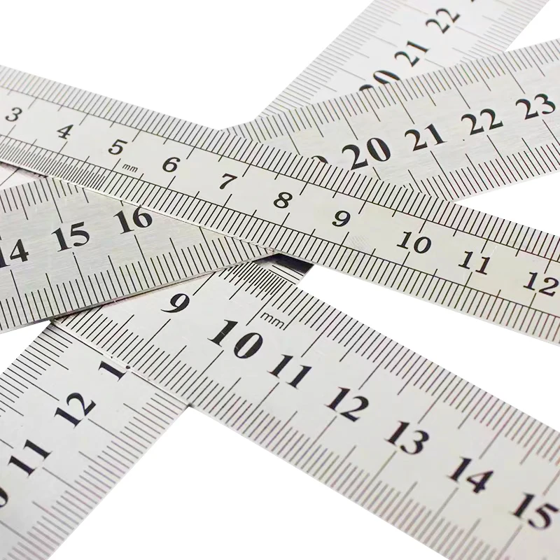 metric scale ruler staples