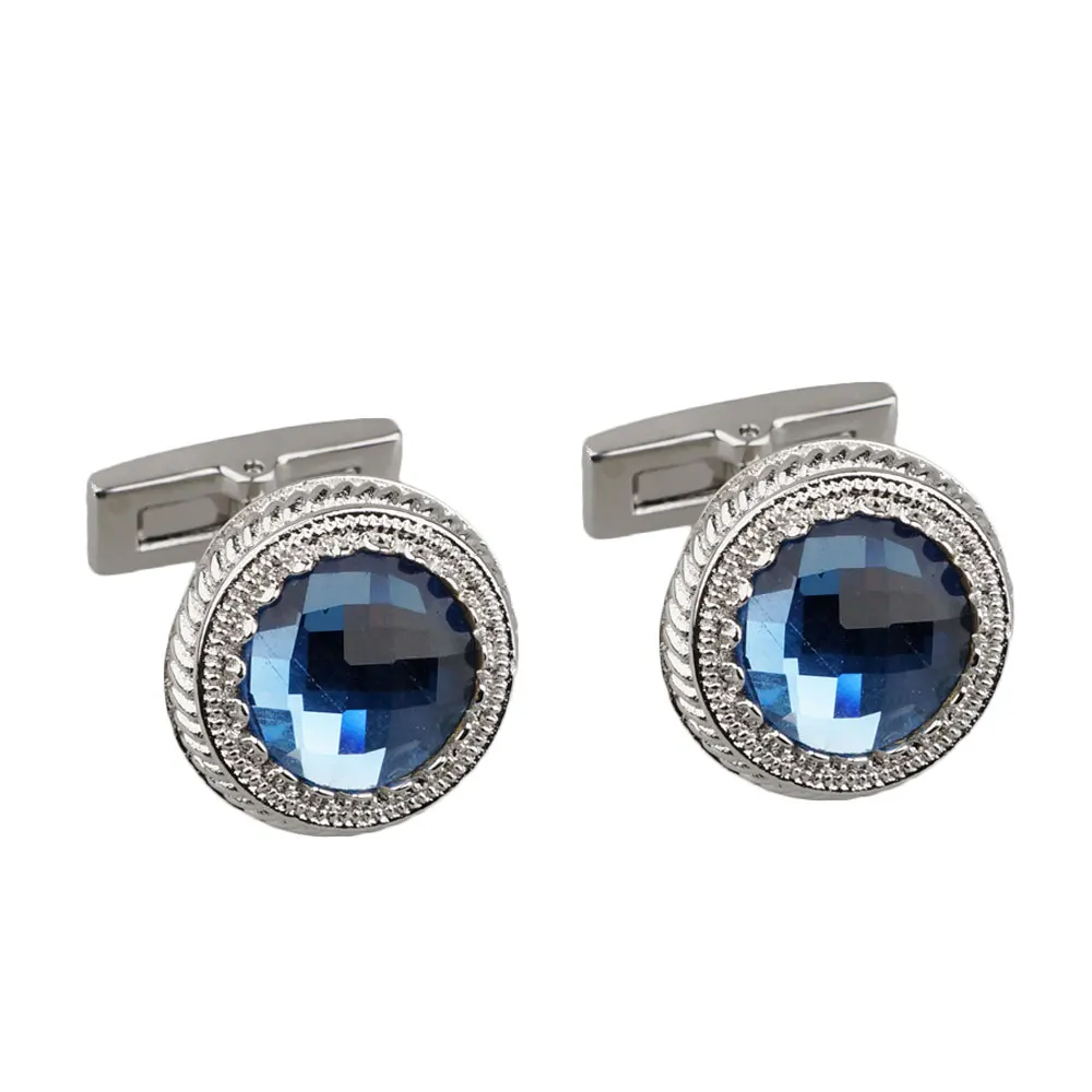 Elegant Dark Blue Suit Shirt Cufflinks For Business Men Buy Cufflinks