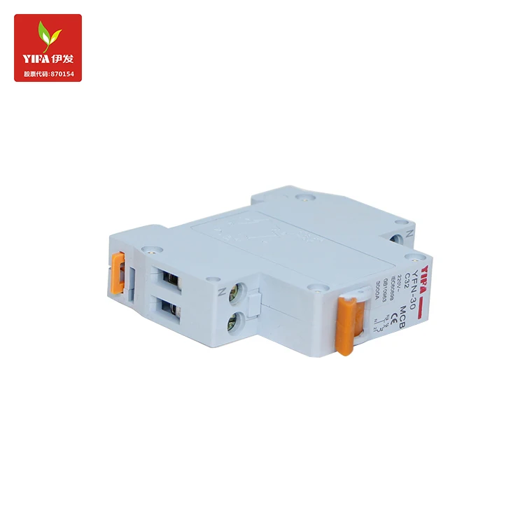 YIFA YFN-32 (dpn) series high breaking wenzhou yueqing electric C6 C10 C16 C20 C25 C32 MCB miniature circuit breaker