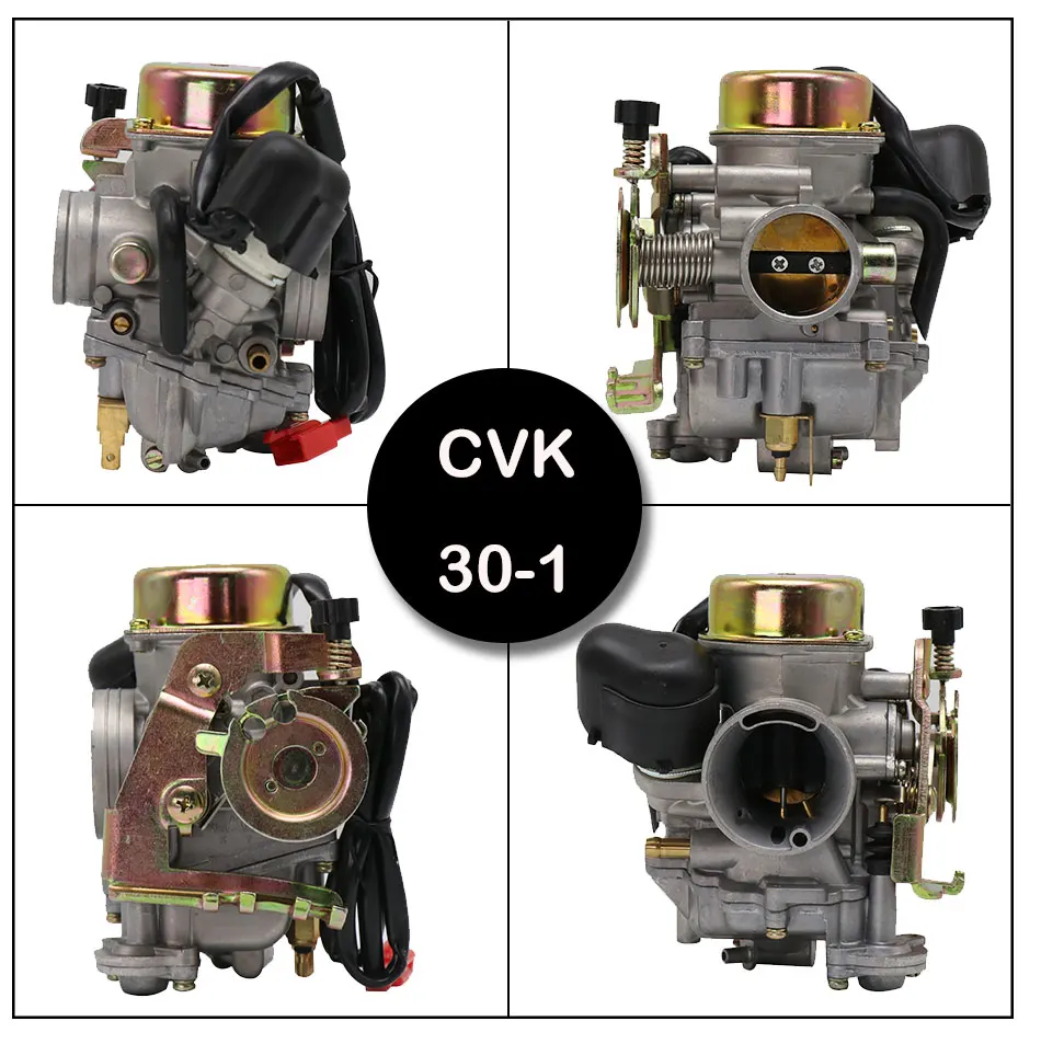 Carburateur Zsdtrp Cvk30 Pour Cvk 150cc 250cc Pour Scooter Atv Gy6 