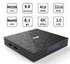 T9 RK3328 Octa Core Android 9.0 Smart TV BOX 4GB 32GB BT 4.0 H2.65 4K 2.4GHz/5GHz WIFI Set-top box Media Player