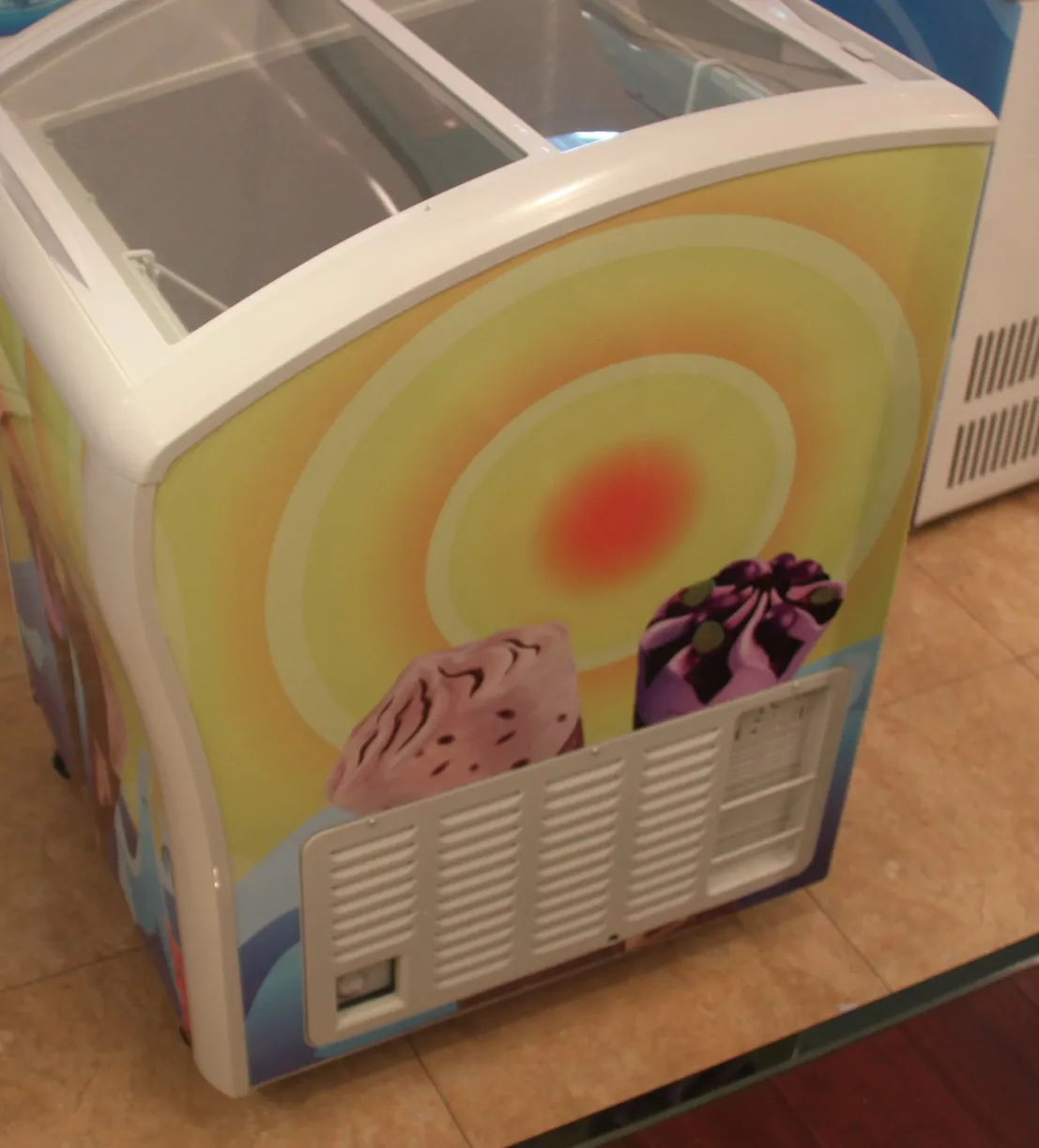 Small Portable Ice Cream Chest Freezer, View chest freezer, SMAD or OEM