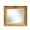 Antique Carved Decorative Classical Gold Baroque Mirror Wood Frame for Picture