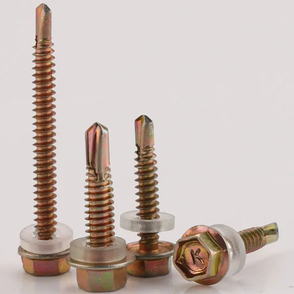 
KAIYAO Hexagon flange head self drilling screw 