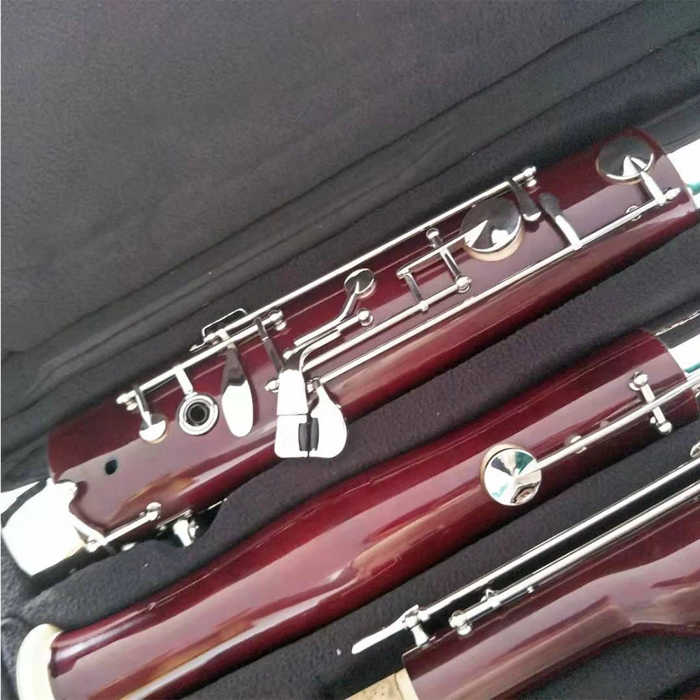 Student Preferred Musical Instrument Maple Wood Nickelplated Bassoon