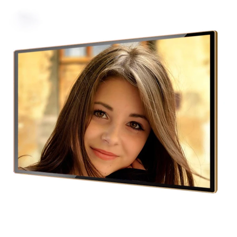 Commercial Advertising Ultra Thin Wall Mount Display 10 15 17 24 Inch ...
