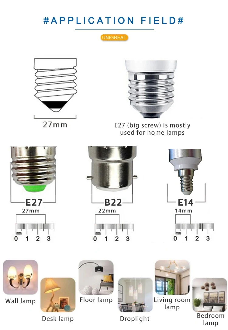 Wholesale 7W 9W E27 WiFi RGB Smart LED Lighting Lamp Bulb with Google Assistant or Alexa For Home Use