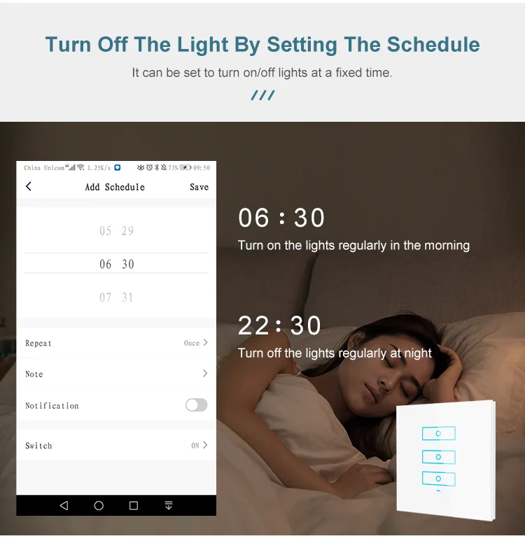 Tuya smart switch zigbee esp8266 light Zigbee switch wireless control - ANKUX.COM