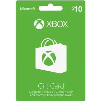 gift card 10 xbox