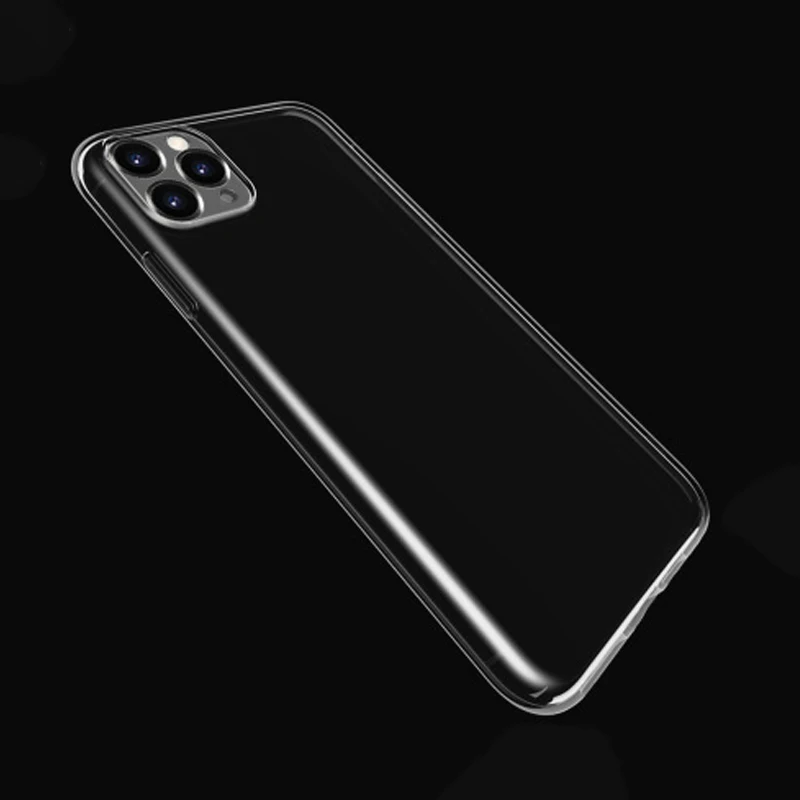 TPU Transparent Clear Phone Case Protect Cover Shockproof Soft Cases For iPhone 12 11 pro max 7 8 plus X XS SE2