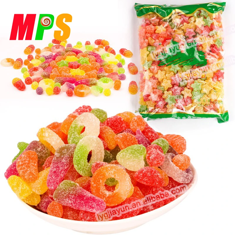Bulk Wholesale Assorted Sugar Coated Strawberry Candy Gummies Buy