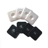 Rectangle Aluminum Self Locking Washer With Single Black Paint Used Fixing J Hook Nail