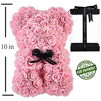 25cm rose bear