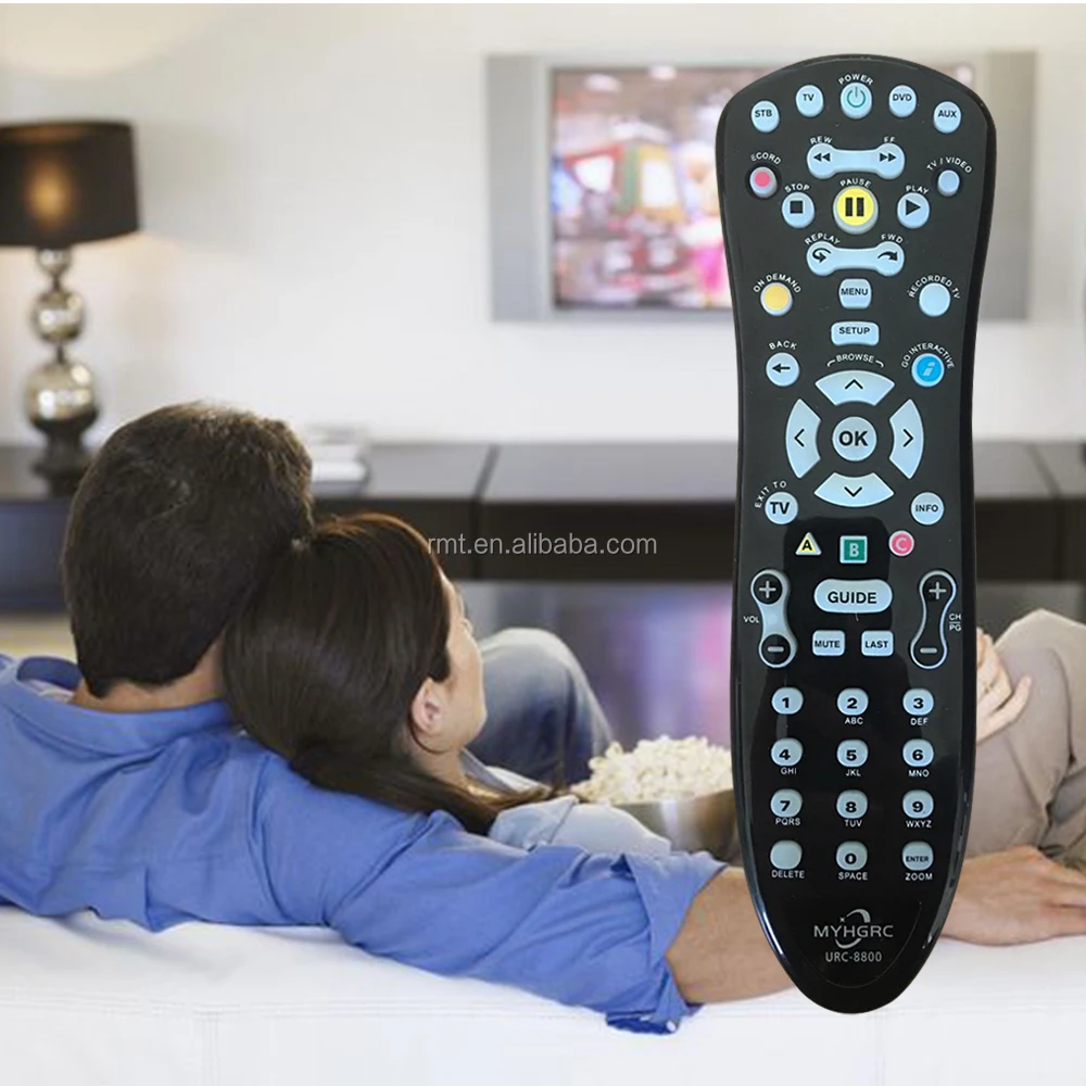 Myhgrc New Stb Tv Dvd Aux 4 In 1 Universal Remote Control Urc8800